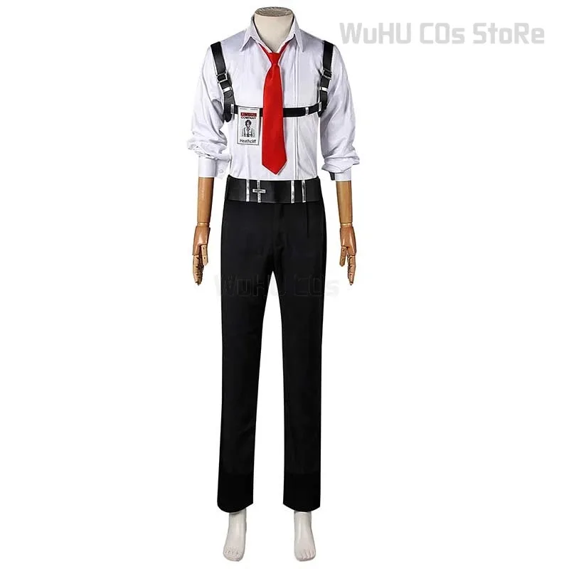 

Heathcliff Cosplay Costume Uniforms Game LCB Sinner #7 Limbus Suits Outfit Men Women Roleplay Halloween Party Suit c;8,k'5;h.