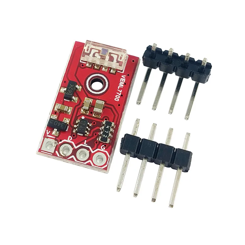 VEML7700 High-Precision Ambient Light Sensor Module - I2C Digital Lux Meter 3.3-5V Visible Light Measurement Module