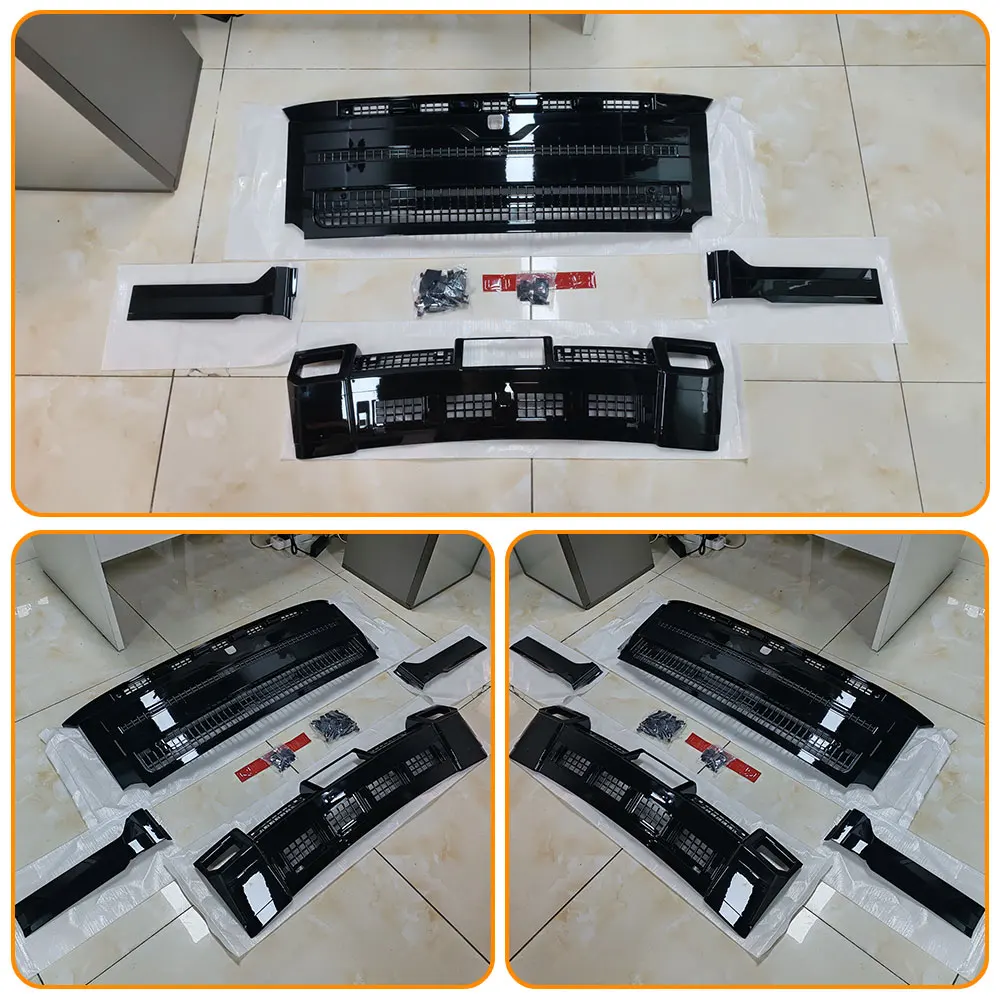 Dream Car Car Exterior Parts Bodykit Modified Black Front Grille Kit For CHERY JETOUR Traveler T2 2024 2025