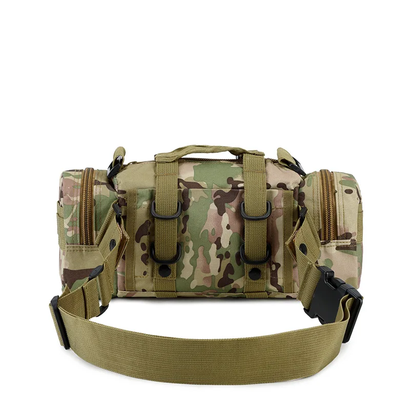 Ventilador militar Outdoor Tactical Waist Bag, Fabricante's Ready-Made Camera Bag, Shoulder Bag, Multi-Funcional 3P Magic Waist Bag