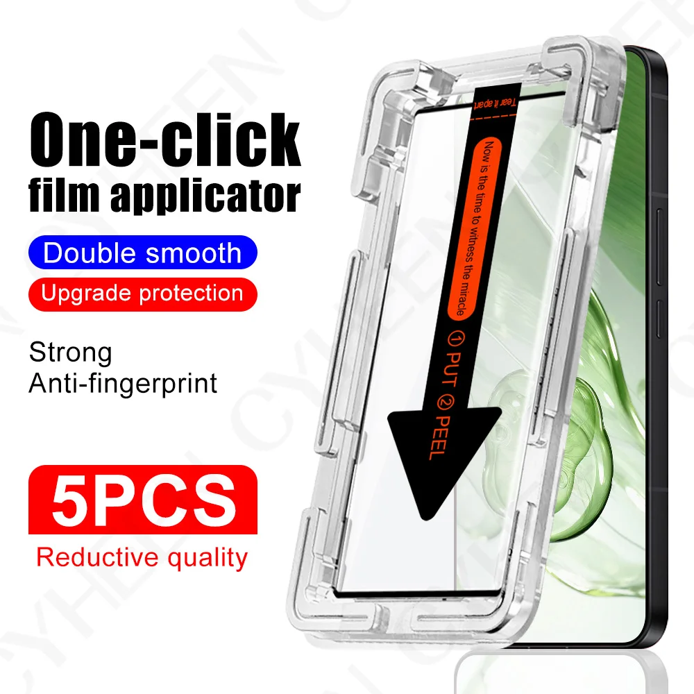 

5Pcs Tempered Glass for Samsung S25 Full Cover Phone Screen Protector S24Plus S23 Ultra Glass smartphone Protective Film S22 S21