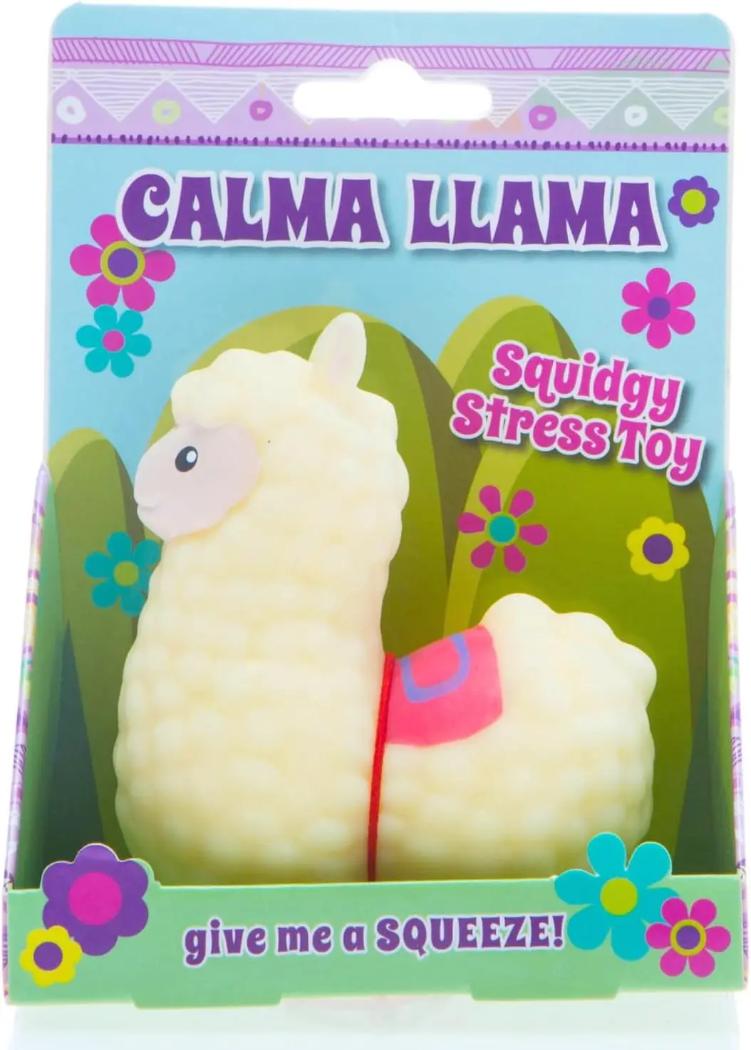 

Calming Llama Stress Relief Toy - Squishy Fidget Toys for Adults & Teens, Cute Desk Accessories and Stocking Stuffers