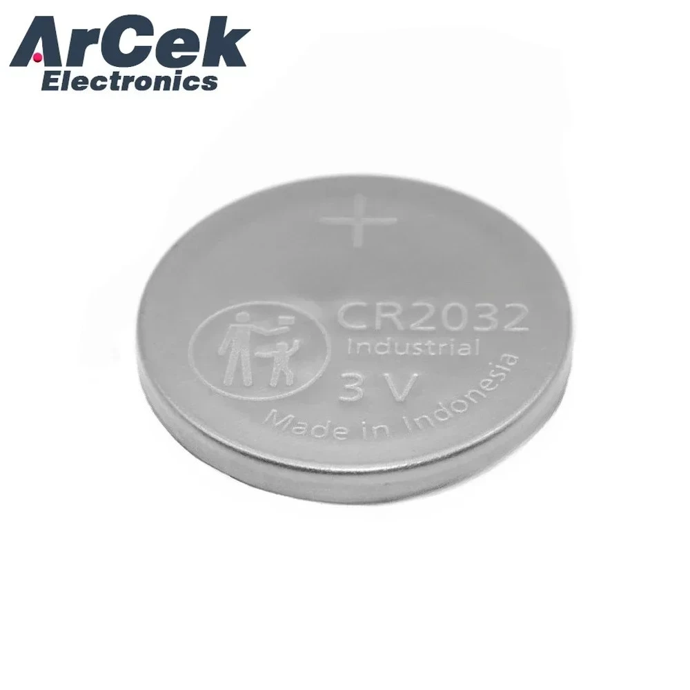 2PCS Original for Panasonic CR2032 3V Button Battery for Car Remote Control Clock Electronic Toy Motherboard Cell Coin Batteries