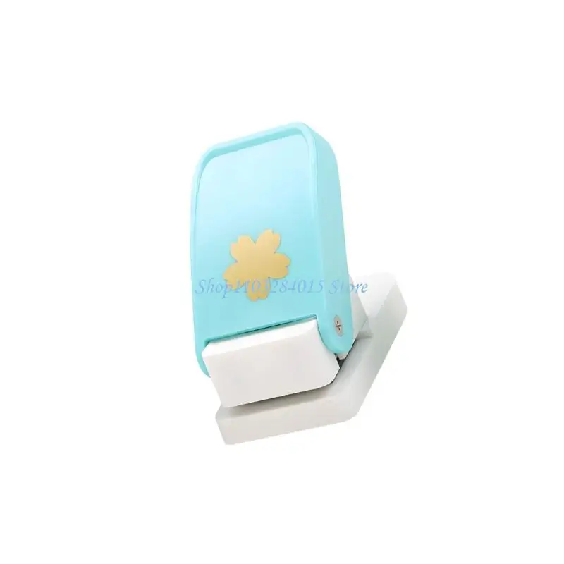 R6FF Paper Puncher Single Hole Punching Tool Ergonomic Grip For Art Craft Project