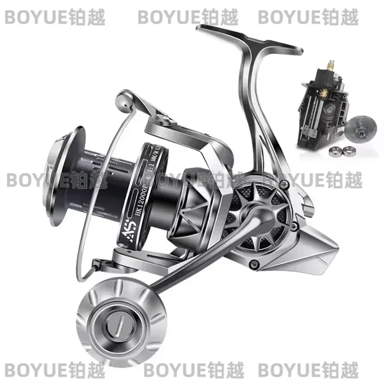 Heavy Duty Saltwater Fishing Reel Metal Spool Steel Bearing Alloy Gear Sea Surf Casting Wheel Strong Drag Power Trolling