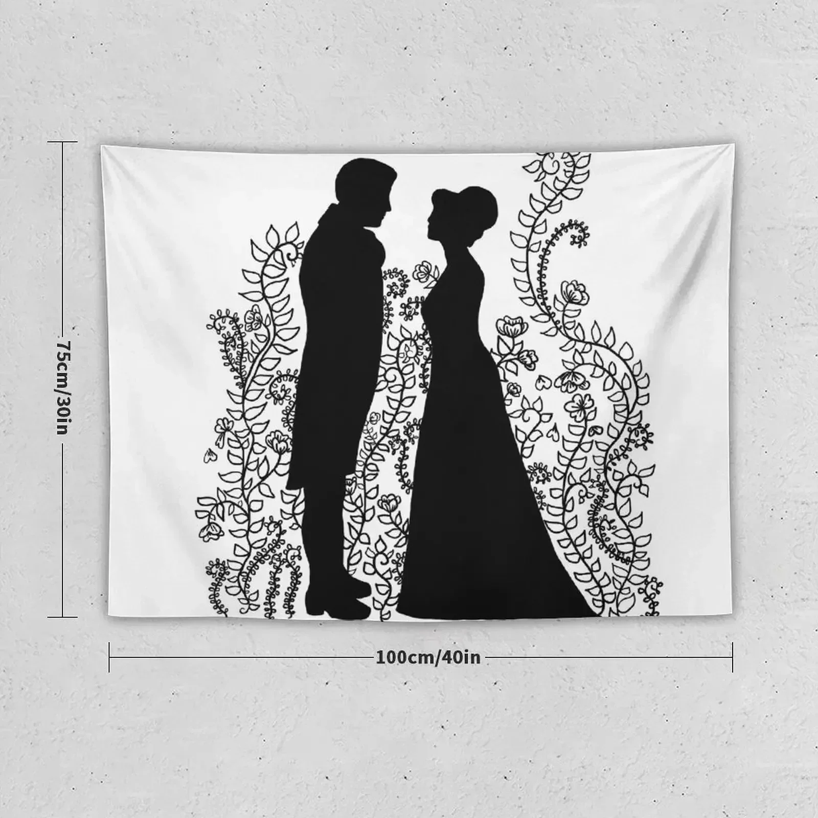 Pride and Prejudice Tapestry Custom Room Ornaments Tapestry