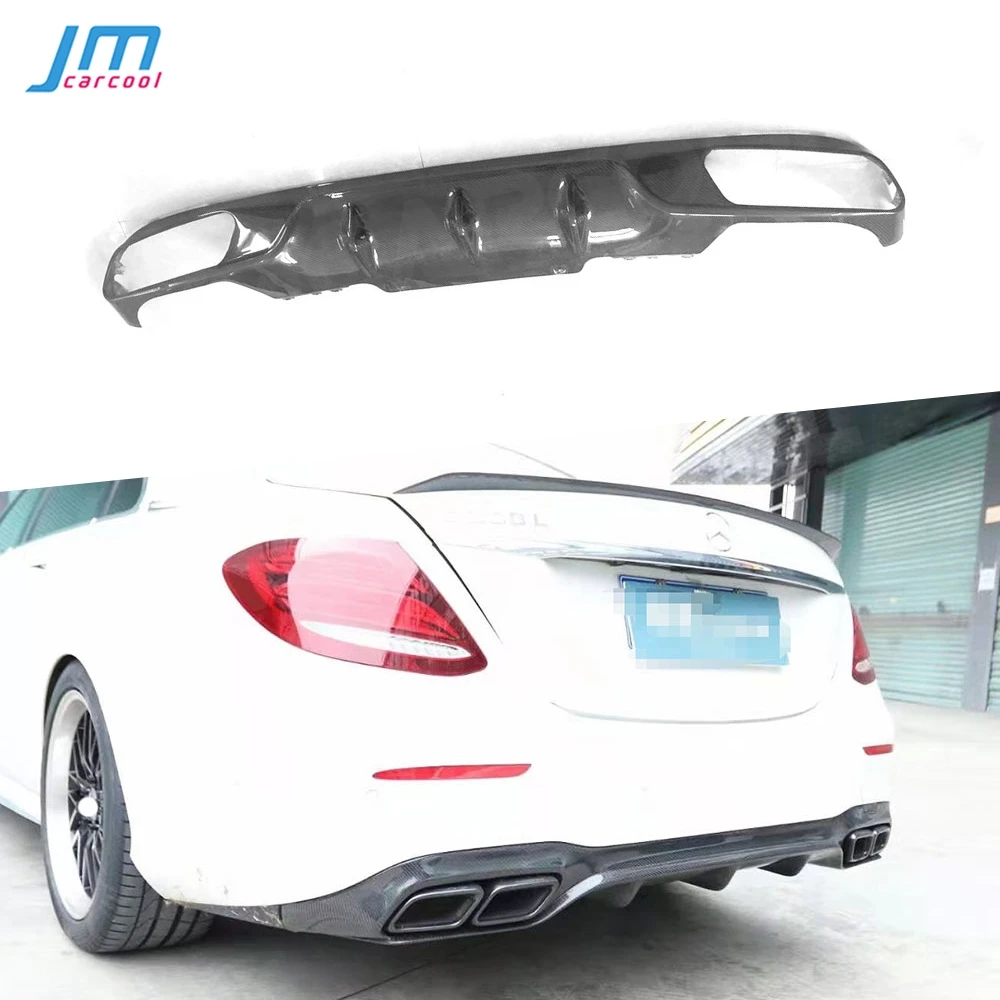 

Carbon Fiber Rear Lip Diffuser for Mercedes Benz E Class W213 E250 E350 E400 E43 E63 AMG S Style L Style 2017 2018 2019