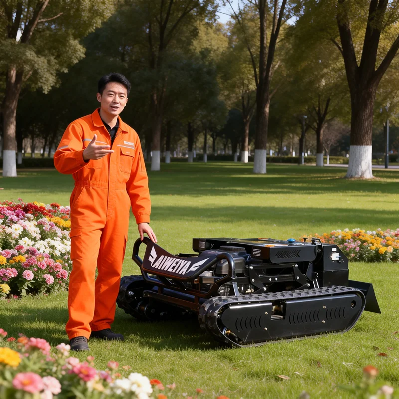 

Customized high-power torque all-terrain rotary blade lawn mower, agricultural and forestry thick grass mower