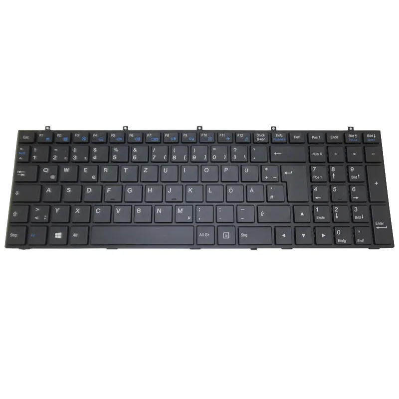 Laptop Keyboard For Terra Mobile 1775 German GR Black With Backlit New