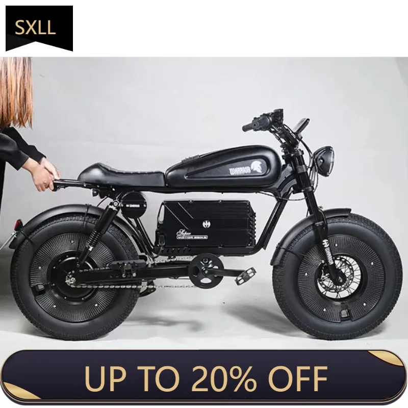 

SXLL High-power 1500W 30Ah motor 20-inch electric mountain bike with long-range 30Ah battery for off-road city commuting