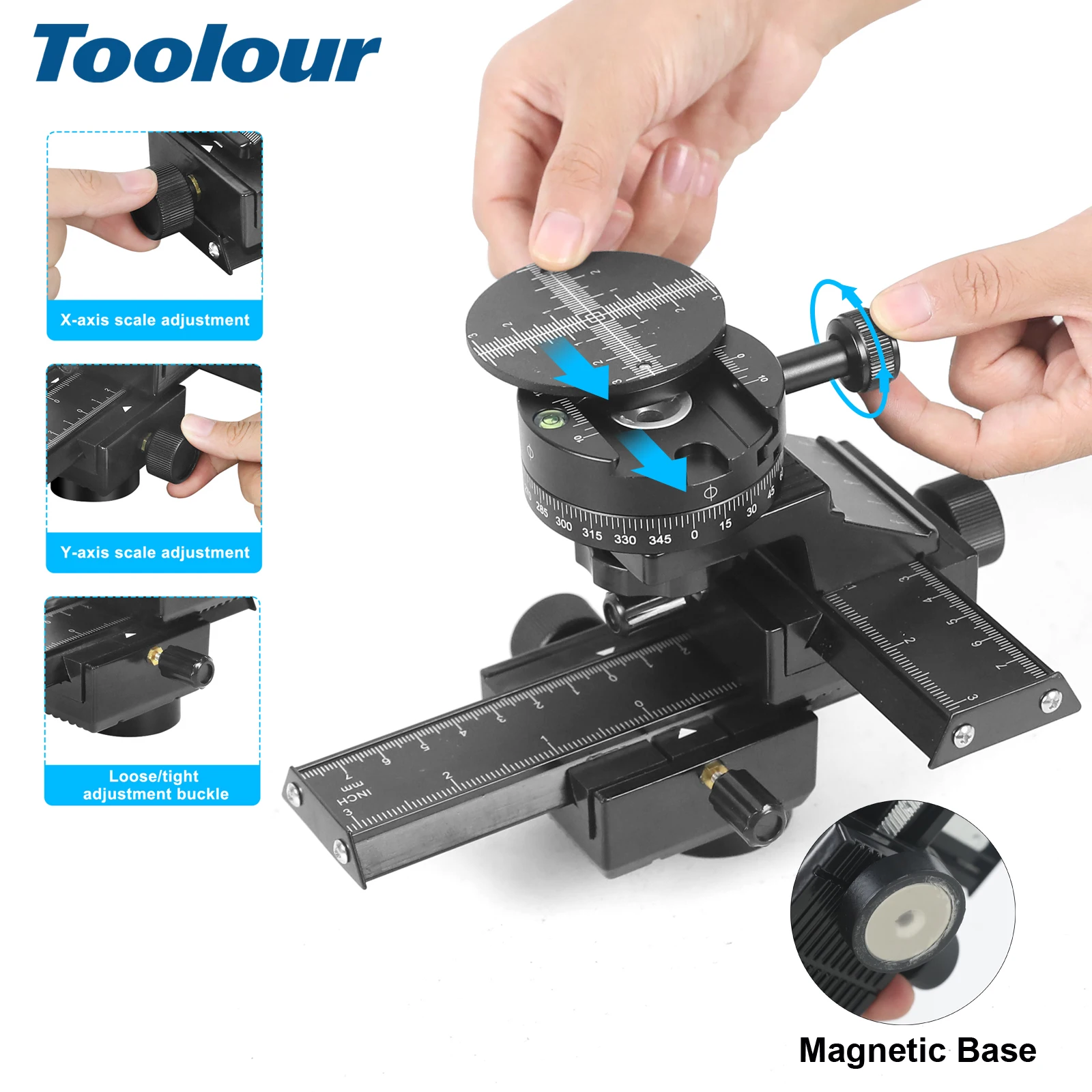 

Magnetic PCB Circuit Board Holder Helping Hands Soldering Third Hand Tool Soldering Workrench for Electronic Repair/Jewelry