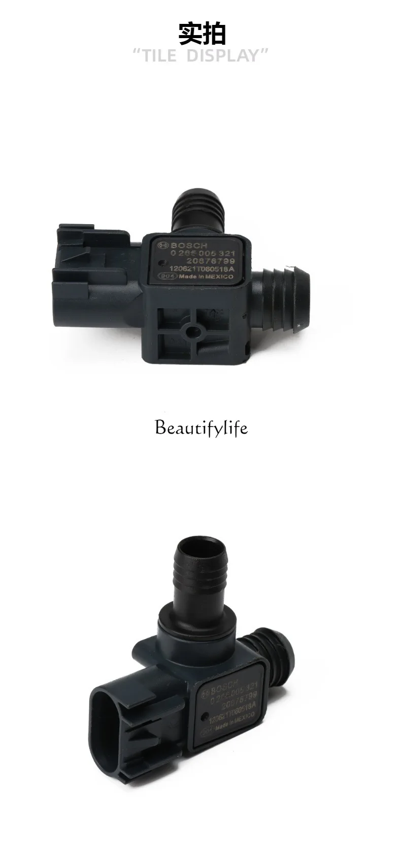 jj4 20876799 ATS brake vacuum pressure sensor 0265005321 auto parts