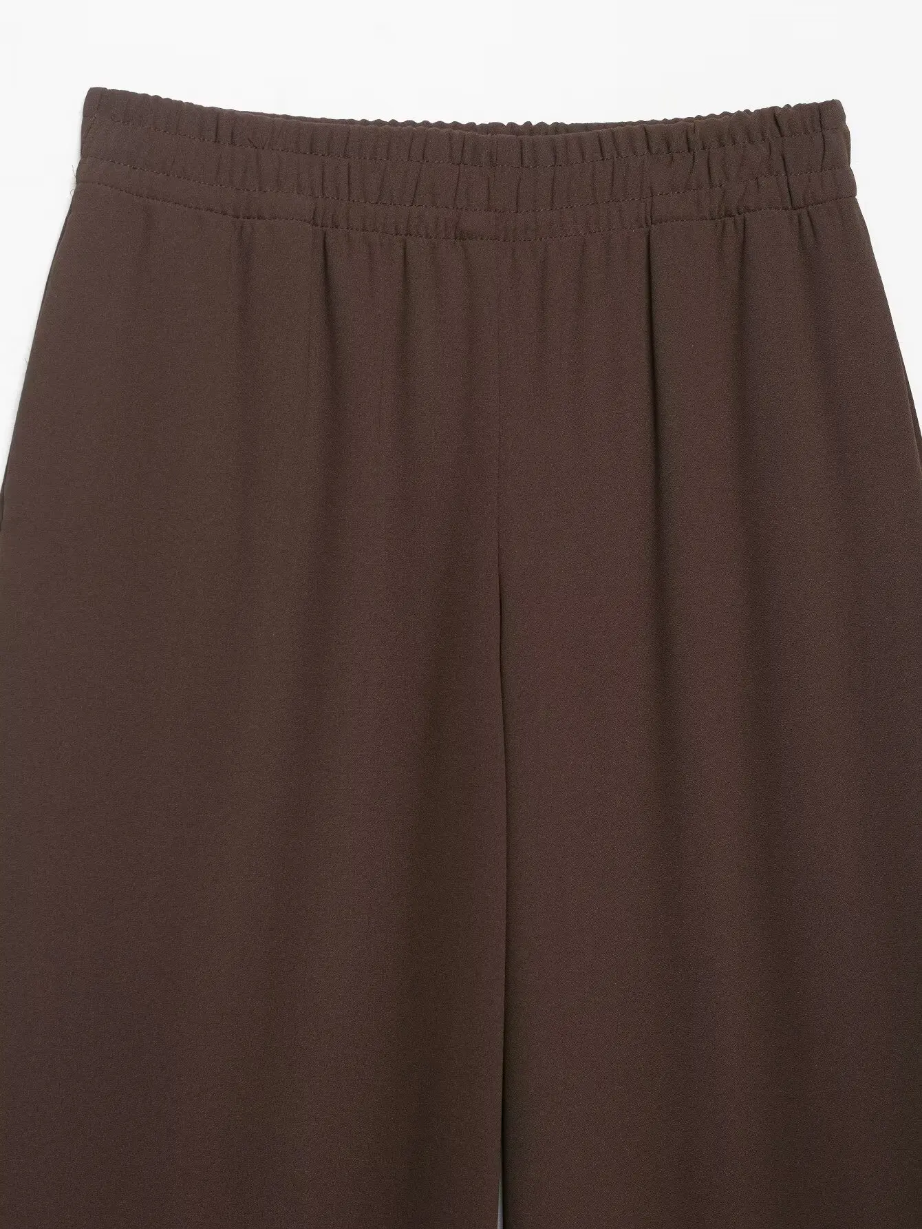 BB6857 2025 otoño nueva ropa de mujer estilo europeo y americano moda Casual pantalones casuales de pierna ancha de cintura alta 2298220