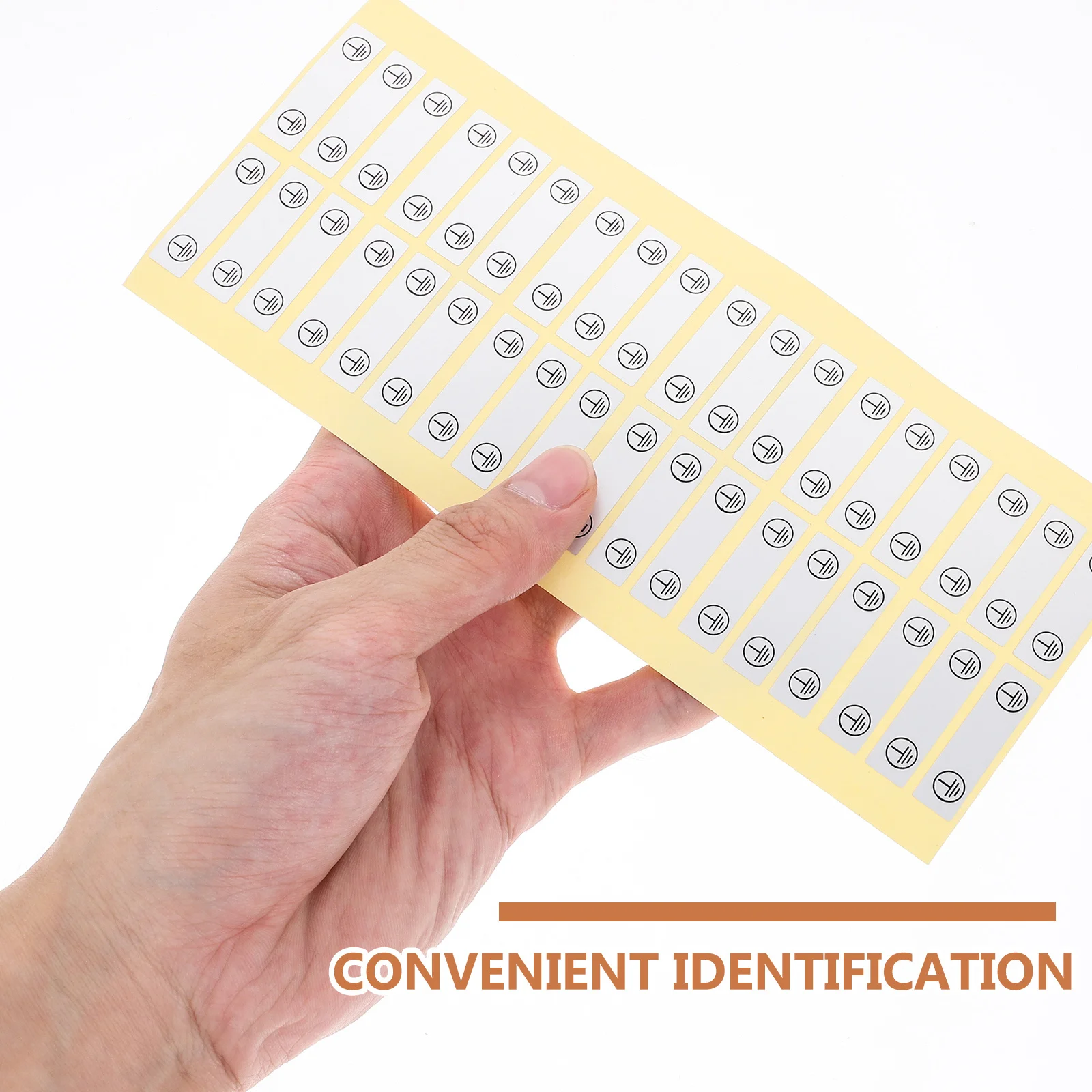 100Pcs Electrical Safety Labels Connection Ground Neutral Wire Stickers Waterproof Warning Decals for Electrician Use