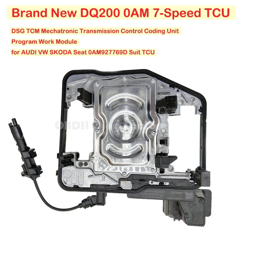 

2025 Новый DQ200 0AM 7-скоростной блок управления кодированием TCU 0AM 927769 D для TCU DSG TCM 0AM 927 769d Автомобильные аксессуары