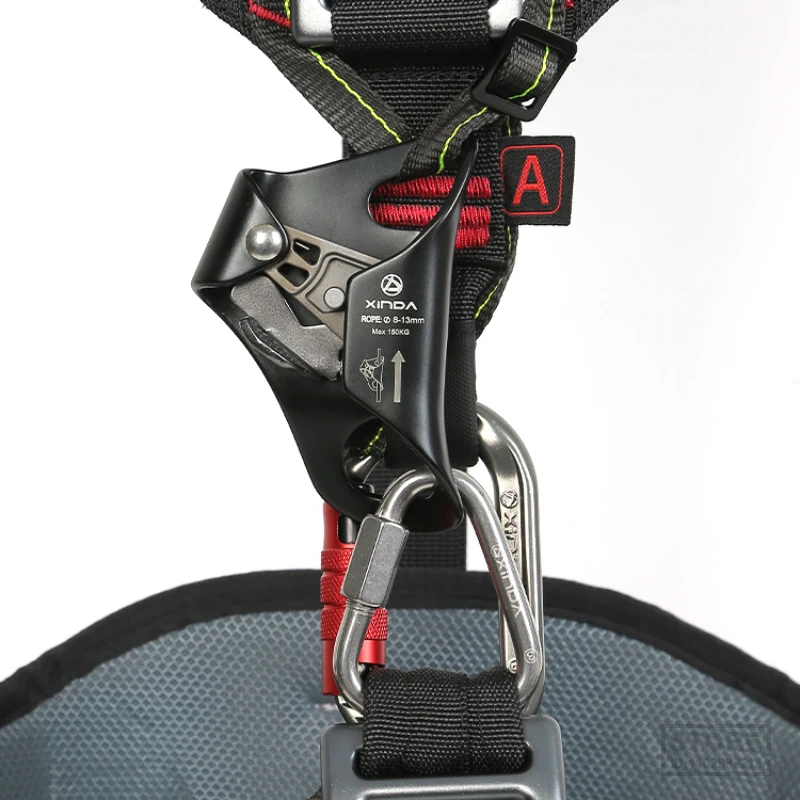 Imagem -05 - Xinda Hua Série Rock Climbing Harness Cinto de Segurança de Corpo Inteiro Anti Fall Removable Gear Five-point Altitude Protection Equipment