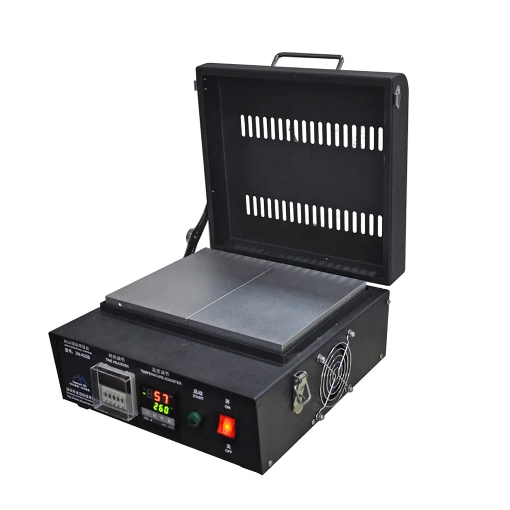 

Hot Plate Bga Oven Zm-R255 LED Lamp Beads BGA Removal Tool Desoldering Soldering Heating Plate Oven