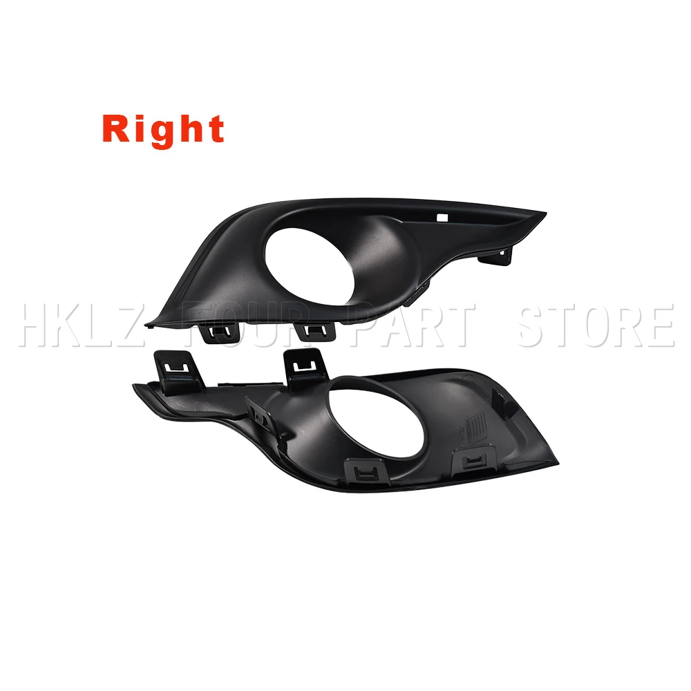 New Easy Installation Car Accessories For Citroen DS4 2011-2015 Front Bumper Fog Lamp Grille Trim Left Right ABS Black