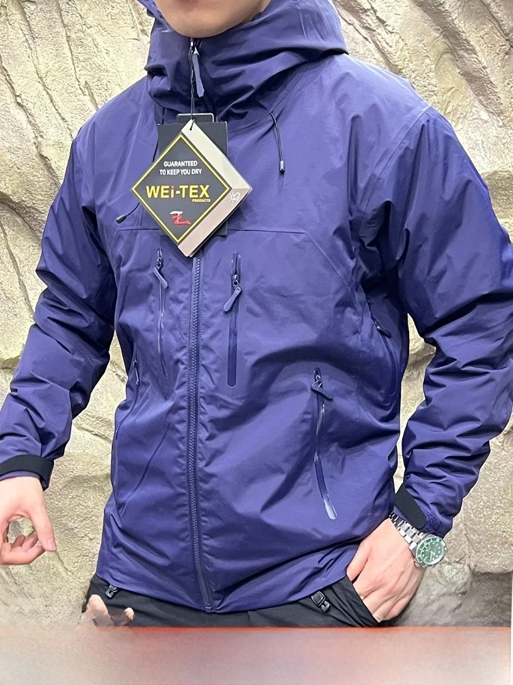 

Top Level Hard ell! Fully Pred Glue! Polar Cold Resistant! Winter Men's Hooded Waterproof Windproof down Jaet Trendy