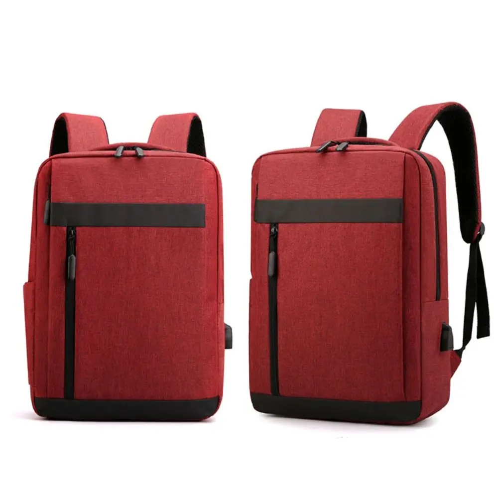 Portable Large Capacity Nylon Backpack Canvas Student Student Backpack Multipockets Handbag Laptop Shoulder Bag Travel