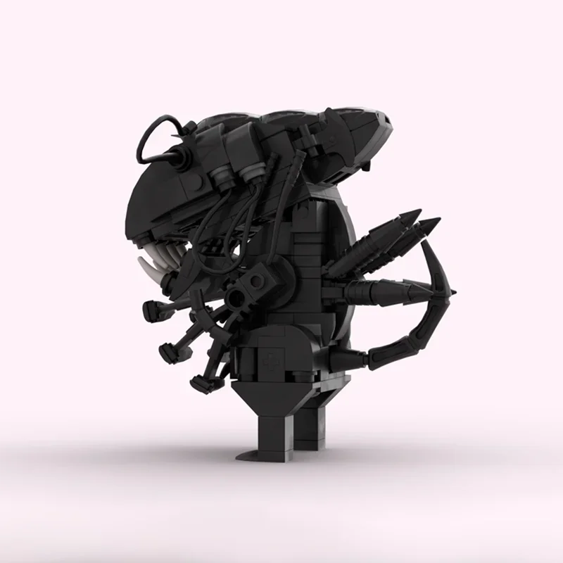 [177 szt.] Model Xenomorfa z filmu Obcy, precyzyjna reprodukcja, idealny dla kolekcji fanów