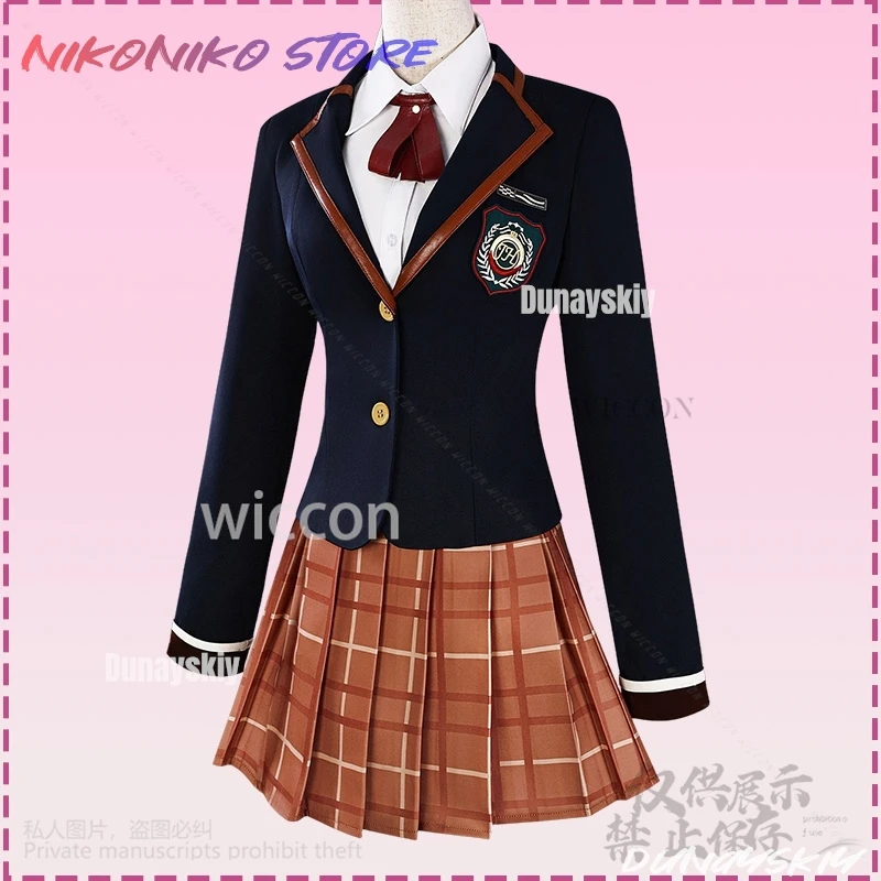 Xavier Sylus Rafayel Zayne 코스프레 Anime Game Love And Deepspace School Uniform Dress Pants Jirai Kei 5 Styles Wigs 코스프레