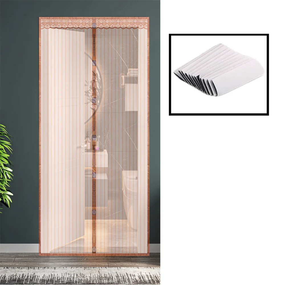 Magnetisch Deurgordijn Anti Muggen Insectennet Zomer Vliegenscherm Netto Punch-Gratis Klamboes Voor Raam Onzichtbare Mesh gaas - afbeelding 1