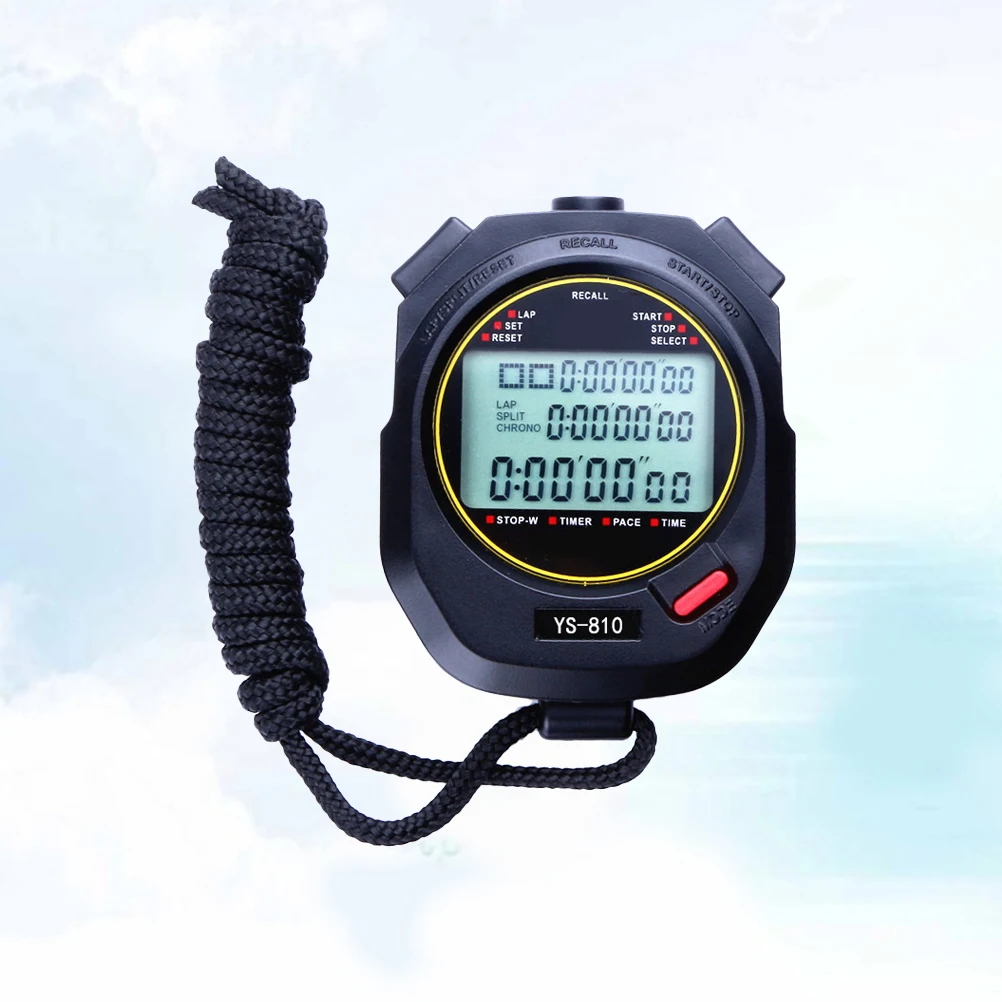 

Stopwatch Timer Sports Chronometers Handheld Chronograph Digital Countdown Major