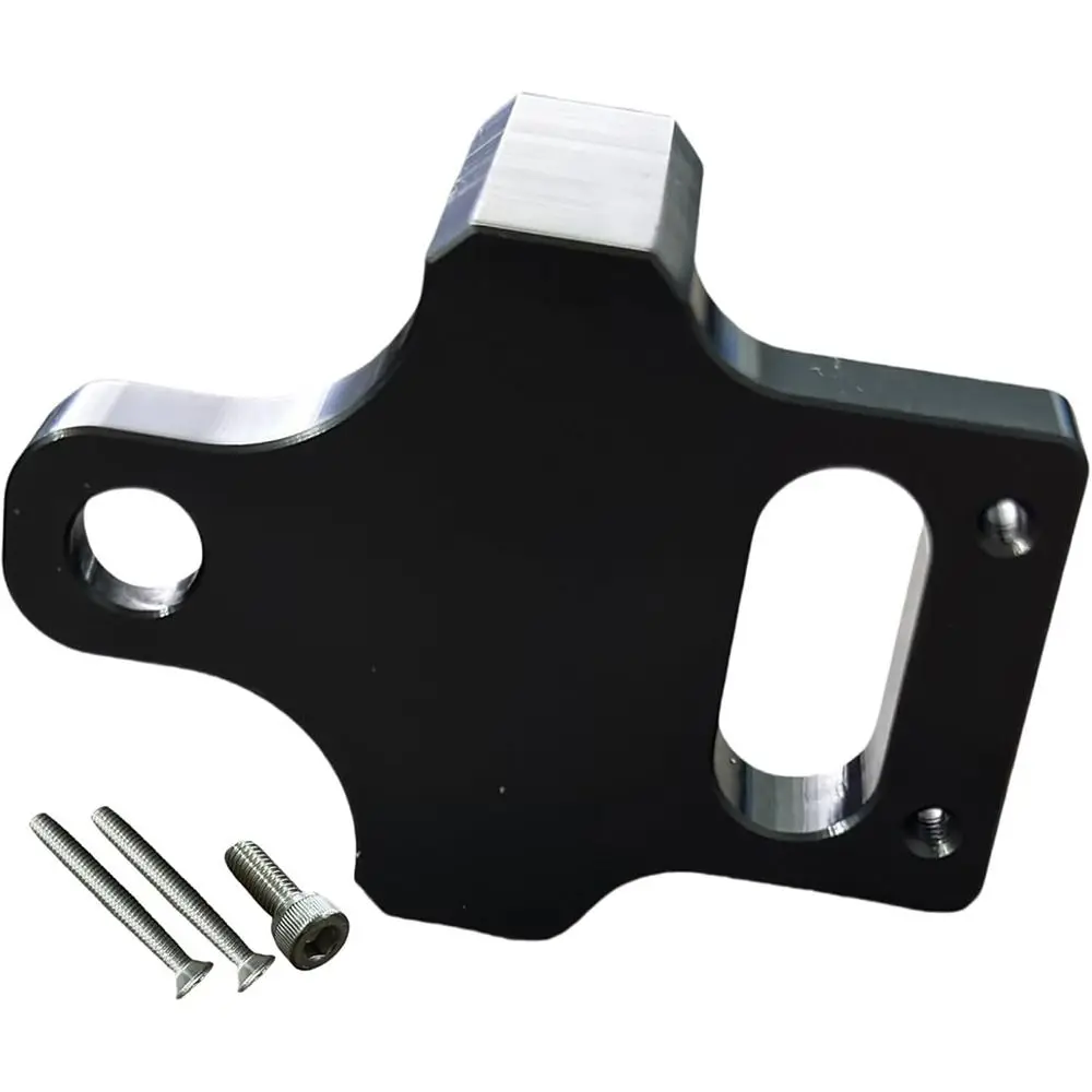 Black Boost Controller Bracket Billet 3 Port Bracket Kit CNC Machined 6061-T6 Billet Aluminum Billet Aluminum Bracket