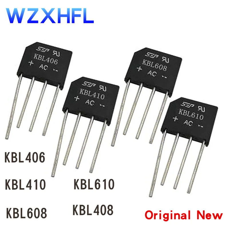 5Pcs New KBL410 KBL-410 4A 1000V Single Phases Diode bridge rectifier KBL406 KBL610 KBL608 KBL408