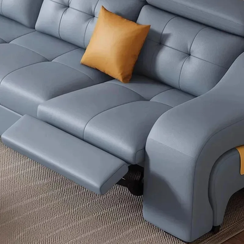 Good Quality Large Electric Sofa Microfiber Leather Oversized Lazy Recliner Sofa Modern Luxury Divano Tecnologico Furniture