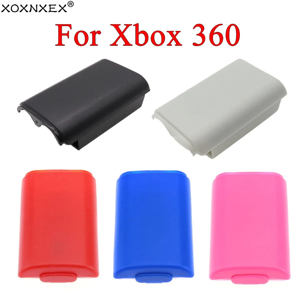 Replacement Battery Pack Box Cover Shell Compartment Shield Case for Xbox 360 Wireless Controller Gamepad