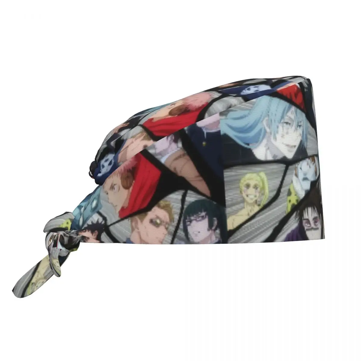 Custom S-Satorues G-Gojoes Skilled Cartoons Working Cap Surgical Hats Men Women Hot Operating Room Cap Nursing Cap Lab Works Hat