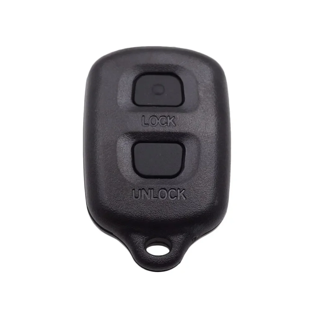 Xinyuexin Replacement Remote Car Key Shell Cover Case Fit for Toyota RAV4 Corolla Keyless Entry 2 Buttons No Logo