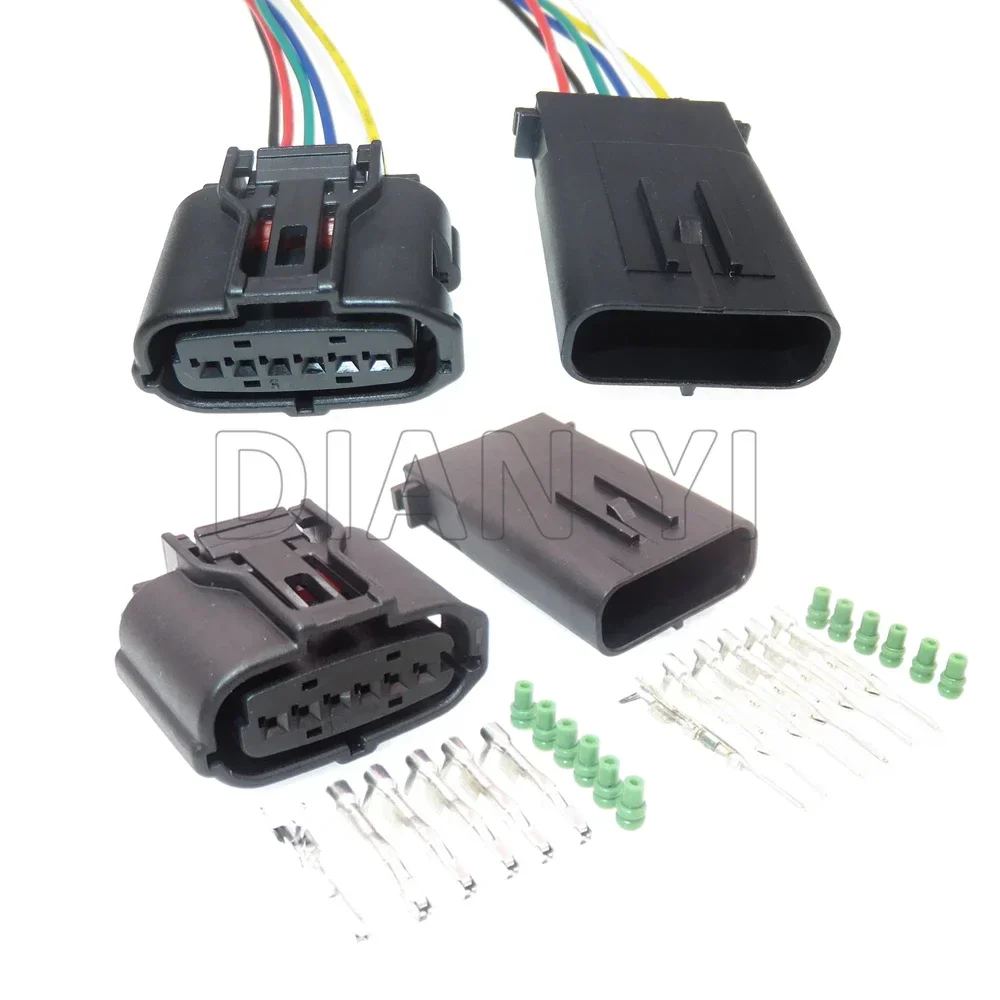 

Комплект из 6-контактных герметичных разъемов для проводки педали акселератора (AC-сборка) для Toyota 90980-12303, 6189-1083