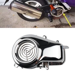 For  JOG 50 JOG ZR Evolution 5SU 5BM Motorcycle Scooter Chrome Plated Fan Cover Engine Cooling Cover