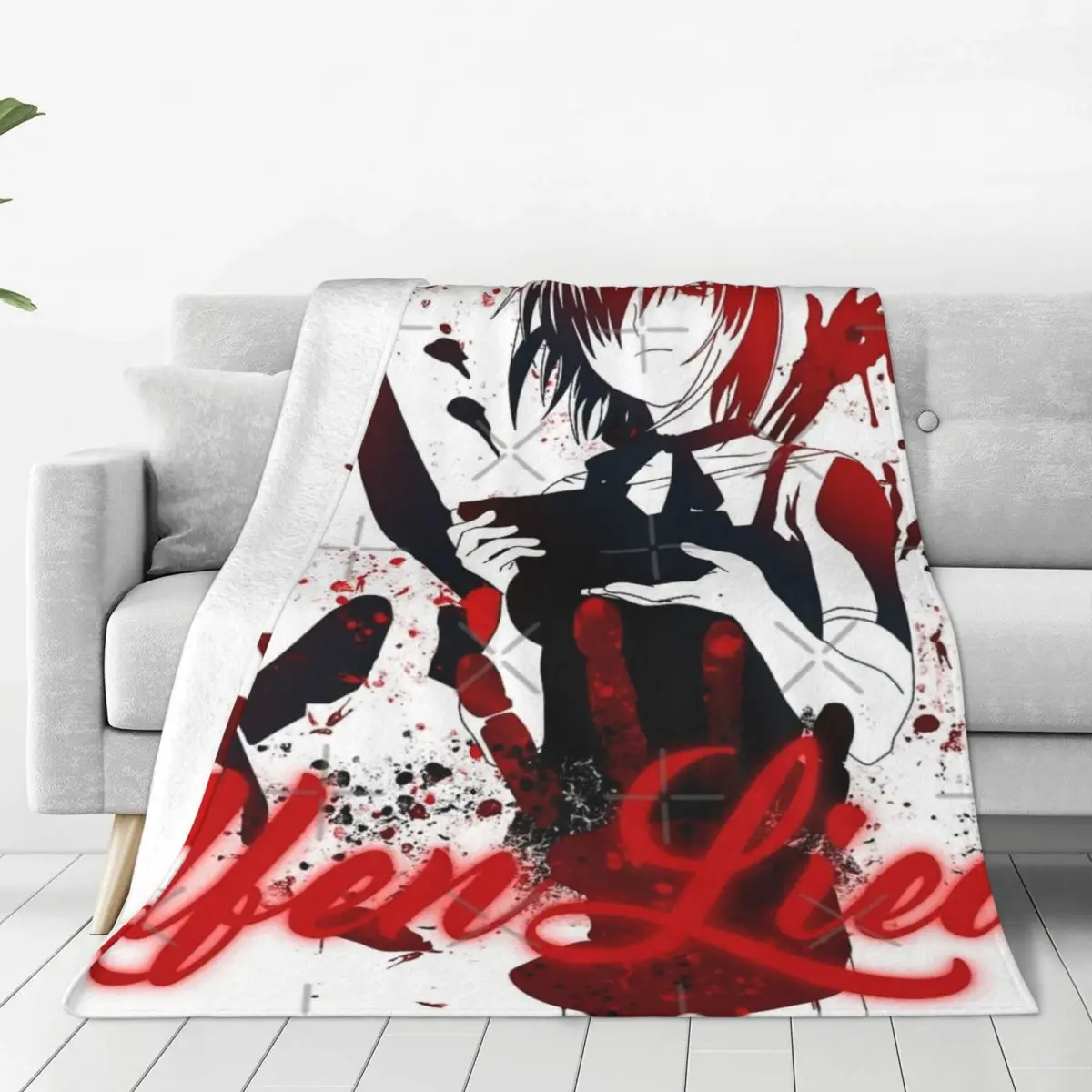 Elfen Lied Four Seasons Universal Blanket Fireplace Can Be CoveredChristmas Present