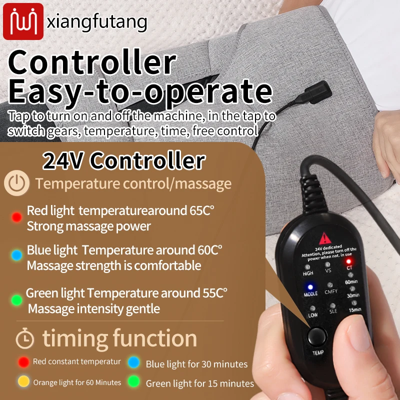 Red Light Heating Hip Protector with Hip Massager  Relieves Hip Pain   Promotes Blood Circulation  Muscle Relaxation