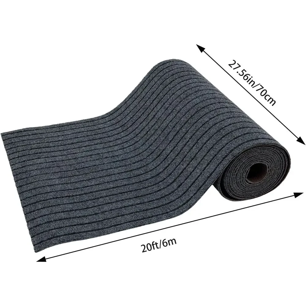 Large 6m x 20t Non-Slip Stair Runner Rug, Protective Carpet for Hallways and Stairs, Suitable for Indoor Use in Living Rooms, Be