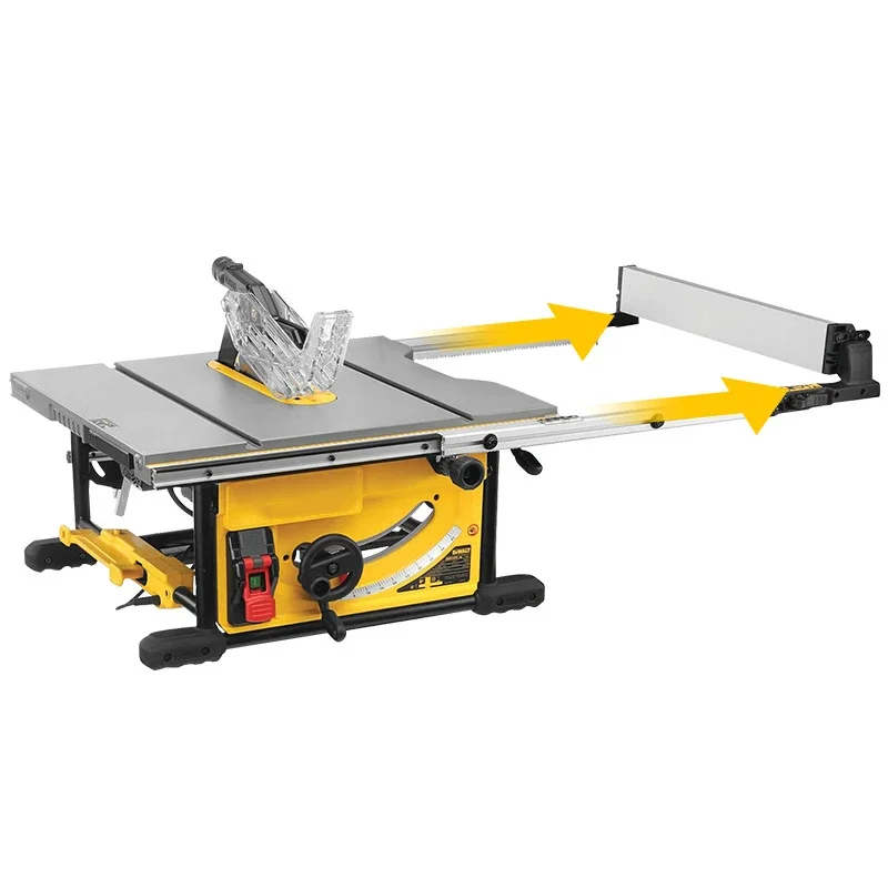 Portable Wood Cutting Machine Multifuctional Woodworking Push Table Saw Precision Woodworking Sliding Table Saw