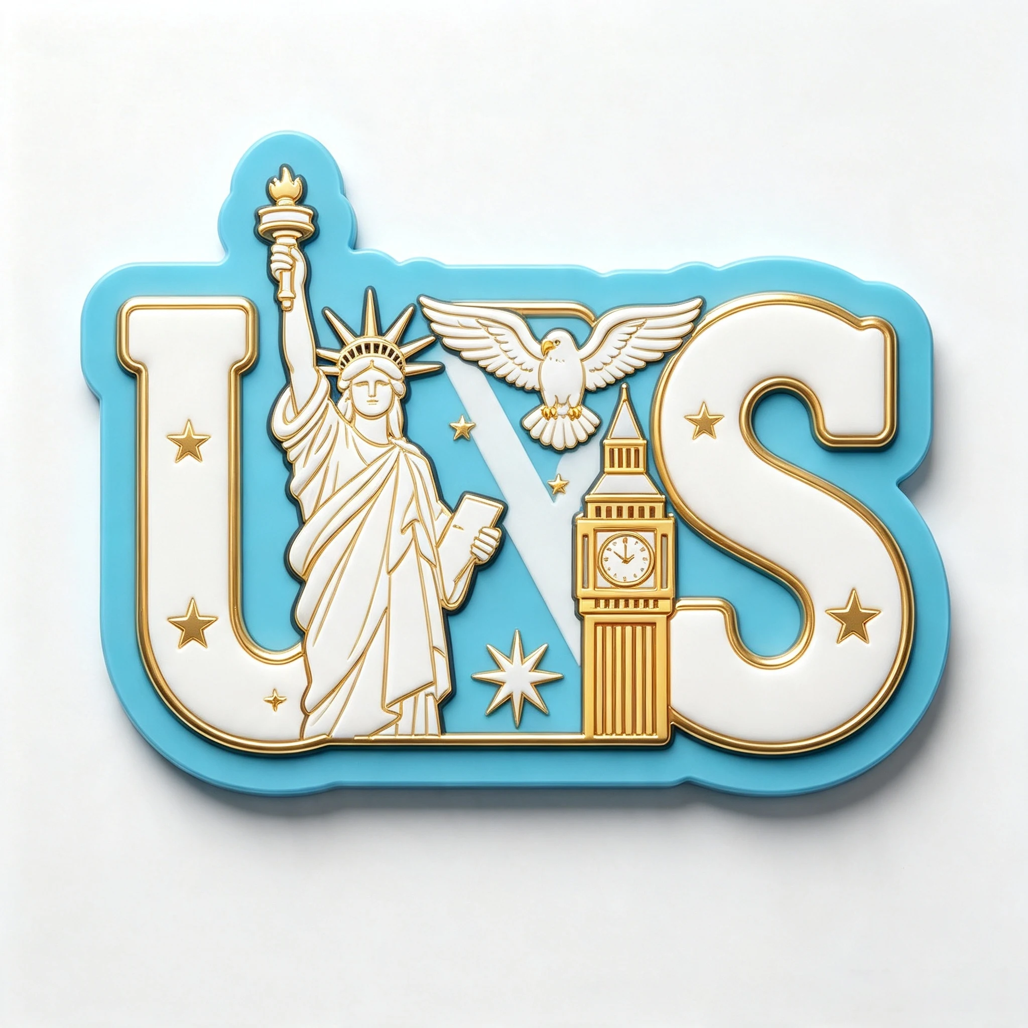 Customizable Design Fridge Magnet 3D Souvenirs Ornament Souvenir Magnet for DIY Decorative Magnets