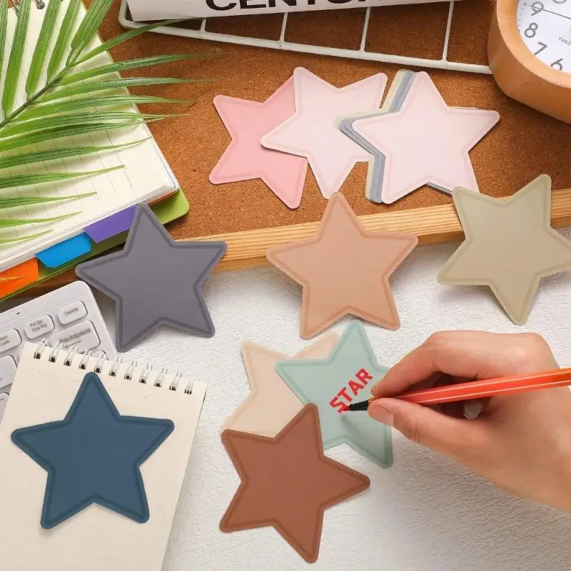 108pcs Star Paper Cutouts 3.5 inch Five Pointed Star Cutouts cho sinh nhật đám cưới D5QC