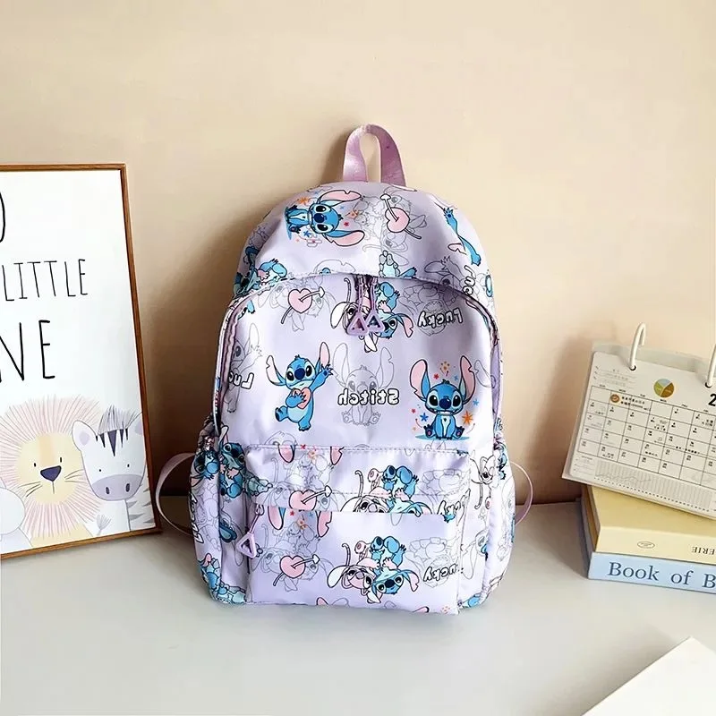 Neue Disney cartoon Stich und Engel Rucksack tasche Kindergarten schule tasche dame Rucksack