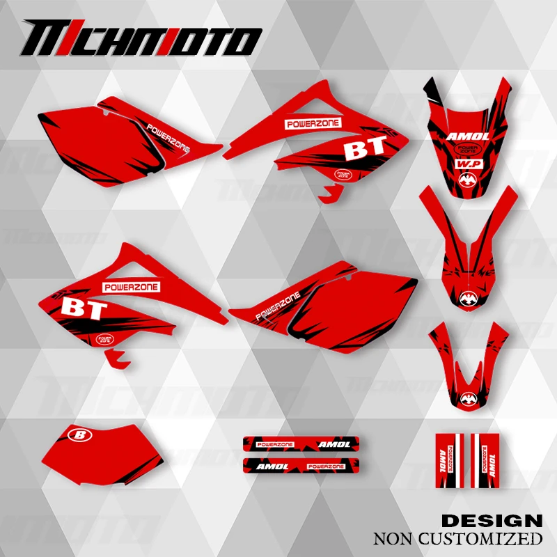 

MCHMFG новый стиль графические наклейки наборы наклеек для BETA RR50 2006 2007 2008 2009 2010 RR