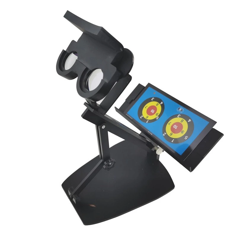 

Stereoscope, fused integrated stereo vision correction internal and external strabismus training