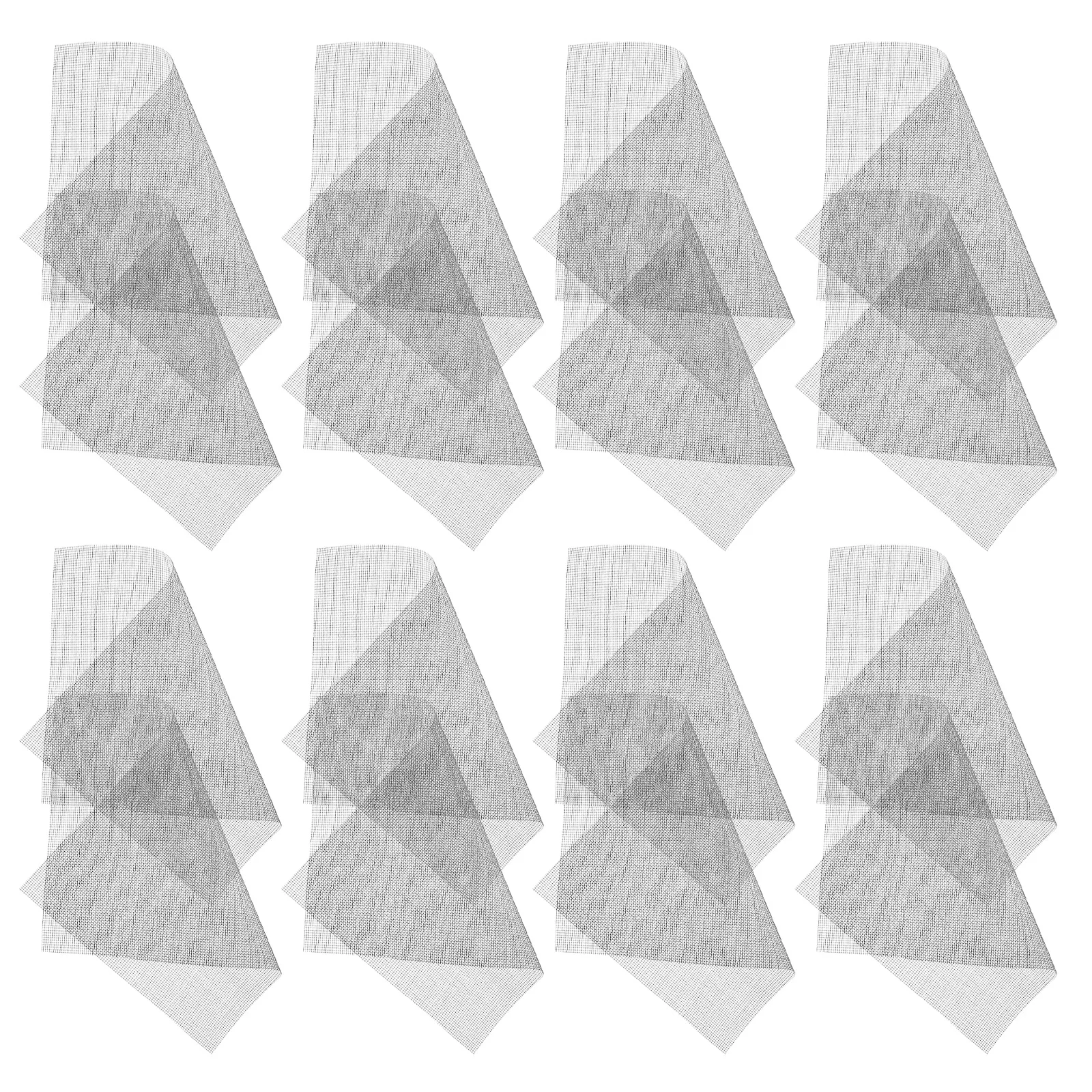 

20pcs Flower Mesh Filter For Drainage Holes Suitable All Planters Bonsai Succulent Ceramic Pots Garden Accessories