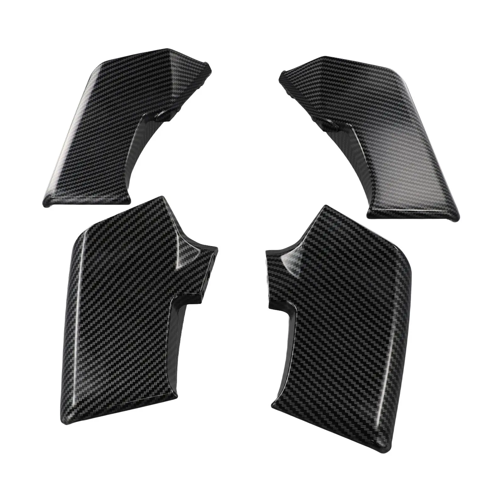 Achieve a Sporty Look for Your For DUCATI Streetfighter V2S Carbon Fiber Spoiler Fxed Winglets Wings and Reliable