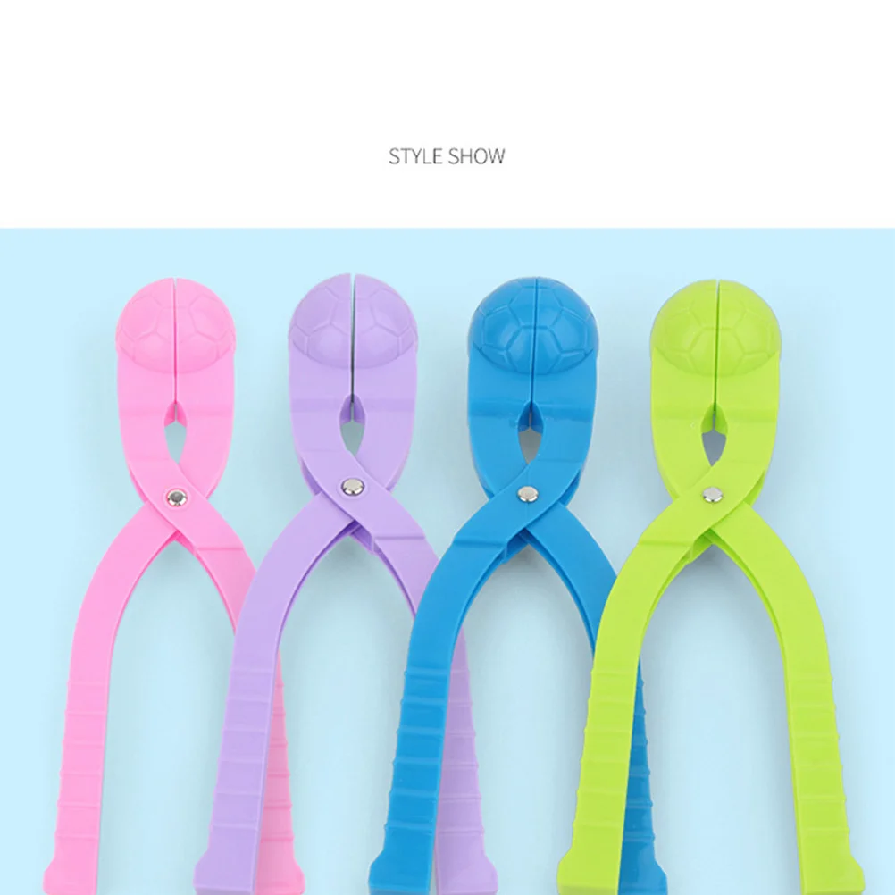 قطعتان من كماشة احترافية سهلة الإمساك من أجل قنابل حمام الطين الرملي المثالية للعب الشتوي في الهواء الطلق #2