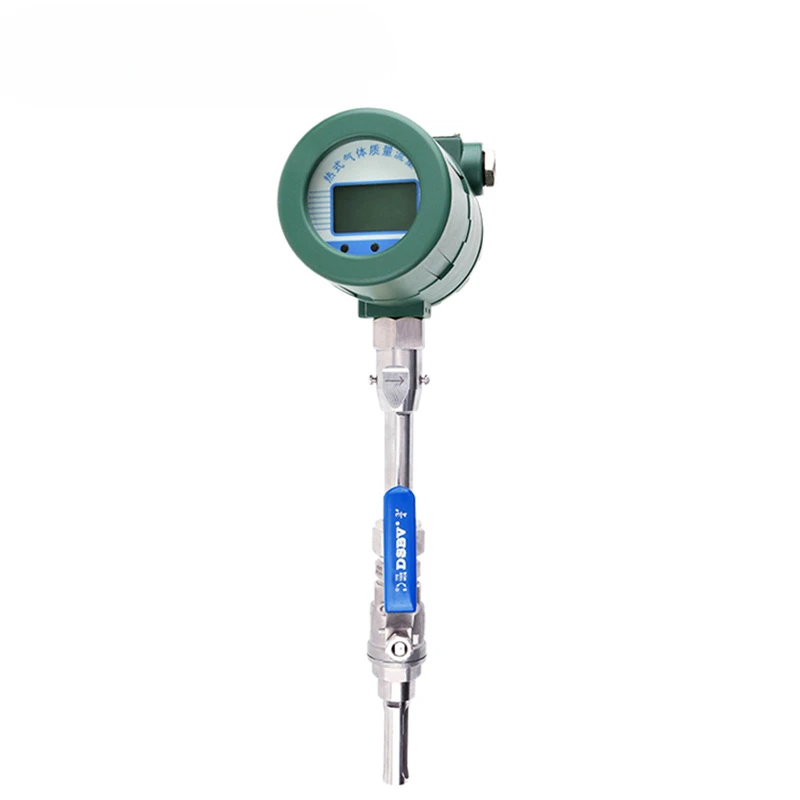 Instrument Wireless Thermal Gas Plug-in Steam Biogas Nitrogen Compressed Air Intelligent Flowmeter