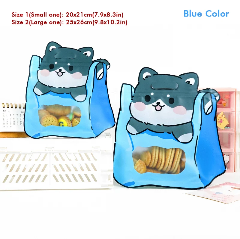 20Pcs 50Pcs Kunststoff Tragbare Cartoon Schulranzen Süßigkeiten Snack Abdichtung Taschen kinder Geburtstag Hochzeit Party Kreative Geschenk Tasche – Detail 11
